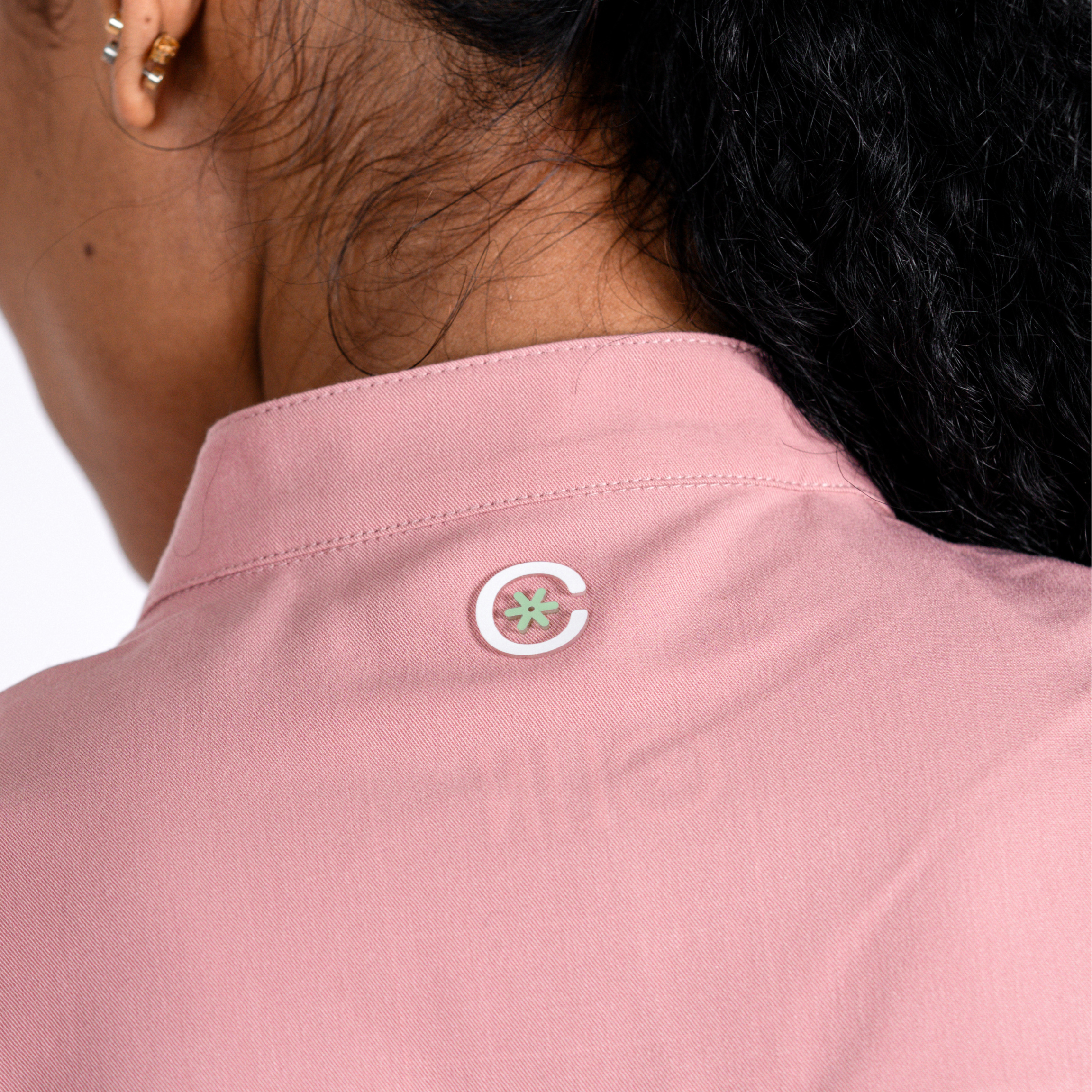 Forge Mandarin Scrub Top