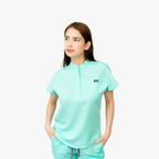 Forge Mandarin Scrub Top — Summer Collection