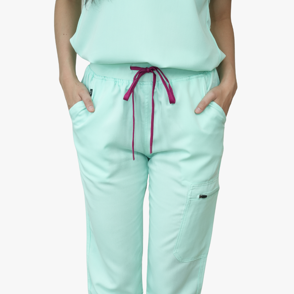 Elara Jogger Scrub Pants — Summer Collection