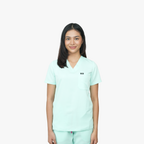 Dawn V-Neck Scrub Top — Summer Collection