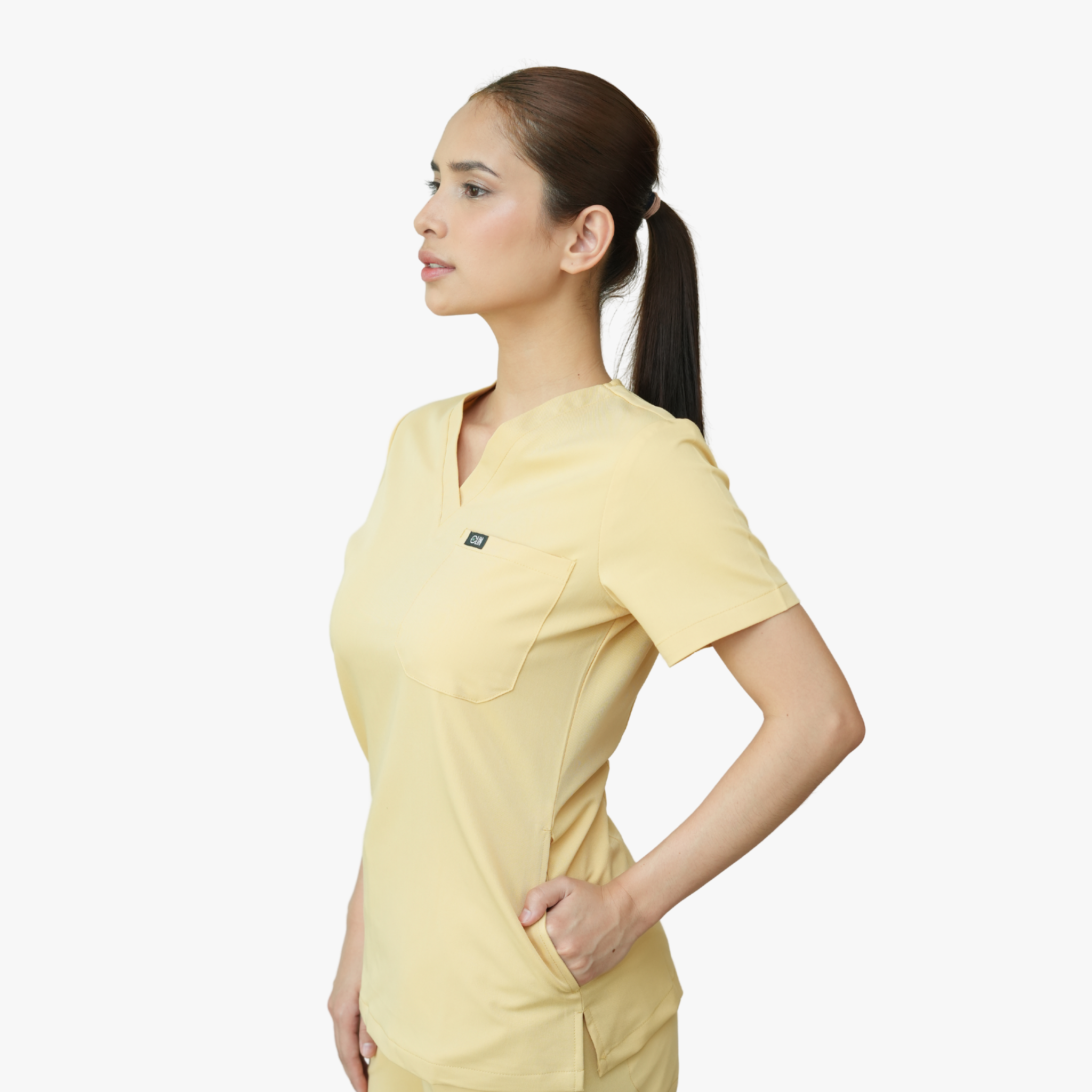 Dawn V-Neck Scrub Top — Summer Collection