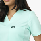 Dawn V-Neck Scrub Top — Summer Collection