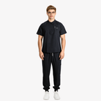Nocturne Mandarin Scrub Top & Pulse Jogger Scrub Pants Set
