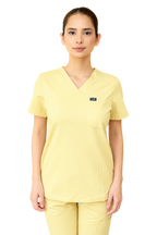 Dawn V-Neck Scrub Top — Summer Collection